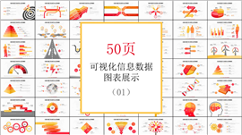 可视化信息数据PPT图表
