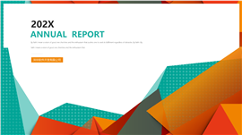 商务通用工作总结PPT模板