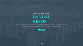 大气实用工作总结PPT模板