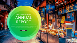 旅游餐饮商业计划PPT模板