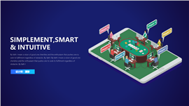 插画科技风工作总结PPT模板