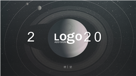 星空创意商务计划总结PPT模板