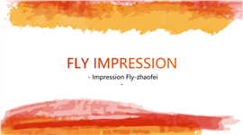 橙色简洁年终总结计划PPT模板