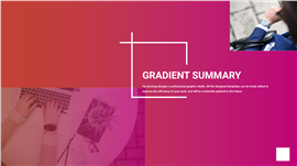 简约商务年终总结计划PPT模板