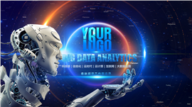 互联网科技大数据应用信息安全PPT模板