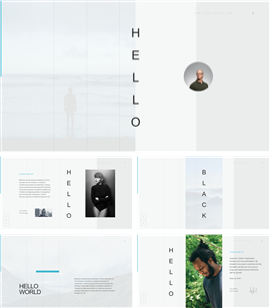 奢侈品创意品牌发布会PPT模板