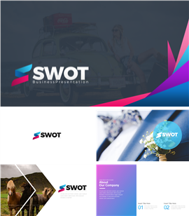 欧美时尚品牌商业发布会PPT模板