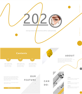 莫兰迪风尚PPT模板    