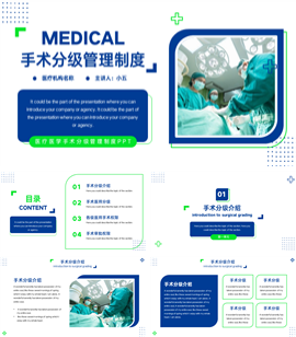 医疗医学手术分级管理制度ppt模板