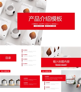 产品介绍企业宣传简介营销策划方案ppt模板