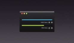 进度条UI界面PSD素材