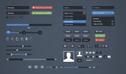 用户界面UI元素PSD下载
