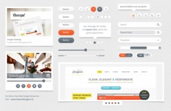 浅色网页UI设计源文件