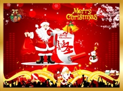 圣诞节源文件海报设计