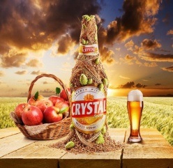 创意啤酒广告海报模板