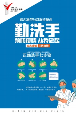 预防新冠状肺炎公益海报设计