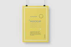 挂图海报PSD样机模板