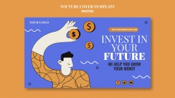 金融投资宣传海报设计PSD