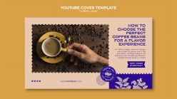 youtube咖啡封面模板源文件