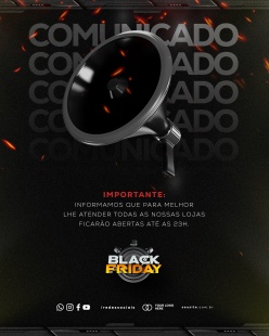 黑色风格黑色星期五宣传海报设计