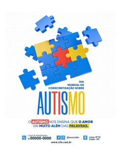 拼图风格海报ps设计素材