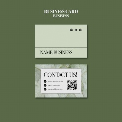 极简风格商务卡片设计模板素材