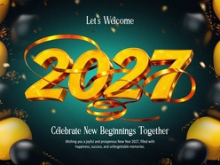 2027年跨年庆祝主题设计素材