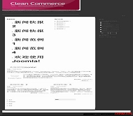Joomla JB Clean模板