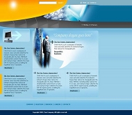 企业电脑网站模板