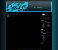 Wordpress Mushblue模板