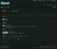 Discuz! 黑色经典模板