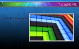 科技背景PPT模板下载