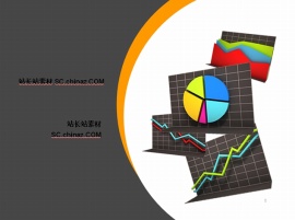 金融数据PPT模板下载