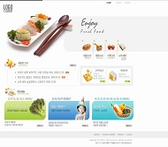 韩国食品模板