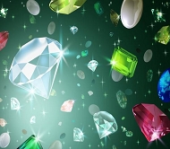 韩国钻石背景PSD模板