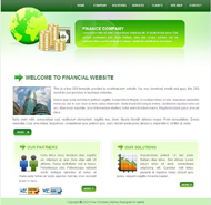 金融商业网页模板下载