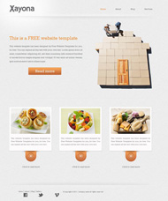 美味食物CSS网页模板