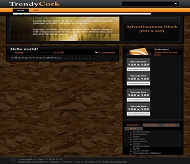 Wordpress Trendy Cork模板