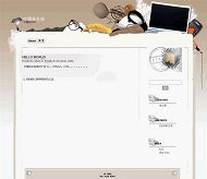 Wordpress Desktop模板