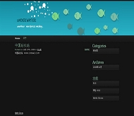 Wordpress Under Water模板