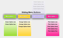 jQuery+CSS3另类滑动掉落导航菜单