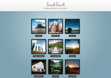 jQuery+CSS3触摸优化画廊