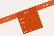 CSS3多终端下拉导航