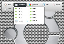CSS3实现多层次图标导航
