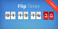jQuery倒计时插件FlipTimer