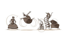 Google首页logo太极动画效果
