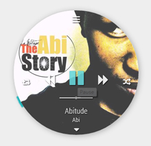 HTML5环形音乐播放器