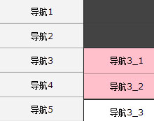 纯CSS实现网站三级菜单特效