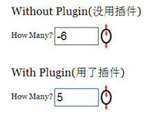 jQuery鼠标滚动设置input值代码