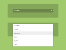 jquery select下拉框美化代码